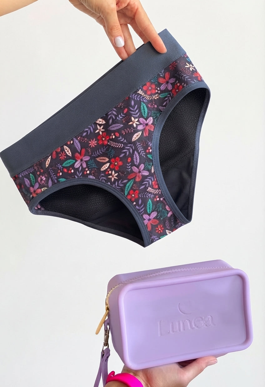 Kit Neceser Impermeable + Braga Menstrual